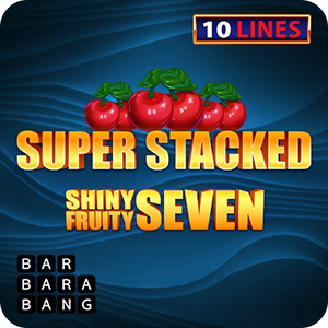 SHINY FRUITY SEVEN 10 LINES SUPER STACKED